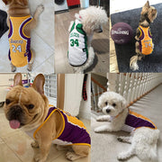 3-Pack Dog Basketball Jerseys – Cute Clothes for Small & Medium Dogs (Yorkies, Chihuahuas, Bulldogs) - My Store Pet