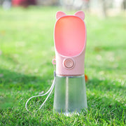 Portable Dog & Cat Water Bottle – 2-in-1 Travel Pet Feeder with Food Storage & Bowl for Outdoor Use - My Store Pet