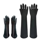 Double-Layer Leather Pet Gloves – Bite & Scratch Resistant Waterproof Animal Handling Protection - My Store Pet