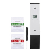 Digital PH Meter Tester – Accurate Water Quality & Acidity Tester for Aquarium, Pool, Hydroponics & Home Brewing (0-14 pH)