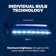 USB Rechargeable & Waterproof Light-Up Pet Collar for Night Safety - My Store Pet