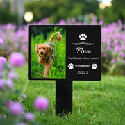 Personalized Pet Memorial Garden Stake – Custom Acrylic Dog or Cat Grave Marker Sign - My Store Pet