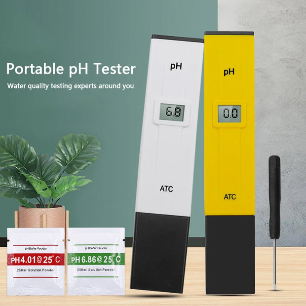 Digital PH Meter Tester – Accurate Water Quality & Acidity Tester for Aquarium, Pool, Hydroponics & Home Brewing (0-14 pH) - My Store Pet
