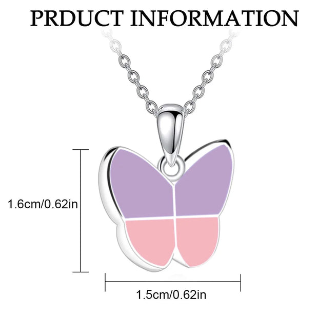 Butterfly Urn Necklace for Ashes – Stainless Steel Memorial Cremation Jewelry Pendant with Funnel Kit - My Store Pet