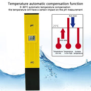 Digital PH Meter Tester – Accurate Water Quality & Acidity Tester for Aquarium, Pool, Hydroponics & Home Brewing (0-14 pH) - My Store Pet