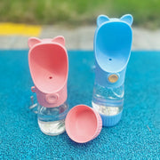 Portable Dog & Cat Water Bottle – 2-in-1 Travel Pet Feeder with Food Storage & Bowl for Outdoor Use - My Store Pet