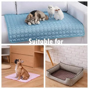 Dog Cooling Mat – Extra Large Ice Pad Blanket for Small & Big Dogs and Cats, Summer Pet Cooling Bed - My Store Pet