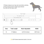 Personalized Leather Cat Collar – Custom Adjustable Kitten & Puppy ID Collar with Name Tag & Anti-Lost Design - My Store Pet