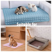 Extra Large Dog Cooling Mat – Summer Cooling Pad for Small & Big Dogs & Cats, Durable Ice Blanket for Pets - My Store Pet