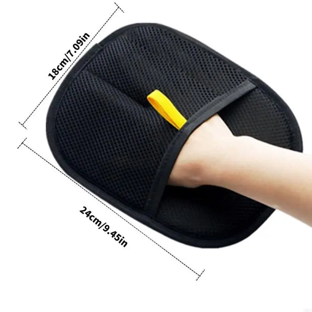 Double-Sided Pet Grooming Gloves – Comfortable Deshedding & Lint Remover Mitts for Dogs & Cats - My Store Pet