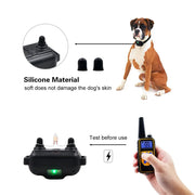 Collare di addestramento elettrico per cani da compagnia Collare di addestramento antiurto Telecomando elettronico Impermeabile ricaricabile - My Store Pet