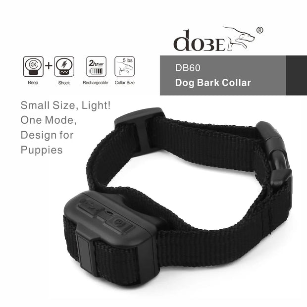 Collare antiabbaio per cani Prodotto per animali domestici Collare antiabbaio automatico Collare di controllo antiabbaio Elettrico Nessun shock Collana di addestramento per cuccioli di cane da compagnia - My Store Pet