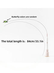 L'autirilità del giocattolo elettrico per gatti allevia la noia, stuzzicare automaticamente i gatti, assorbibile, può contenere una forte ventosa, asta lunga, gatto - My Store Pet