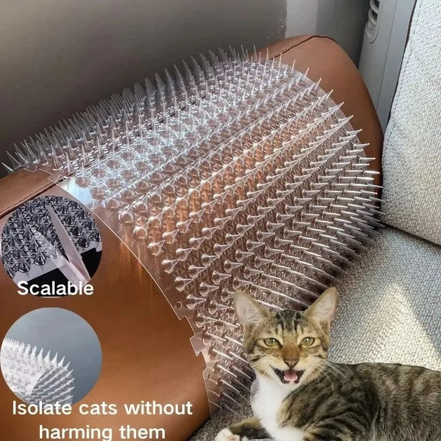 Tappetino da addestramento per animali domestici con punte punte anti-scavo Tappetino deterrente per arrampicata per gatti Cani Protezione regolabile per interni ed esterni - My Store Pet