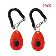 Clicker per addestramento del cane Pet Cat Dog Click Trainer Vari stili di aiuto Cinturino da polso regolabile Portachiavi con suono Repellente per cani Prodotto per animali domestici - My Store Pet