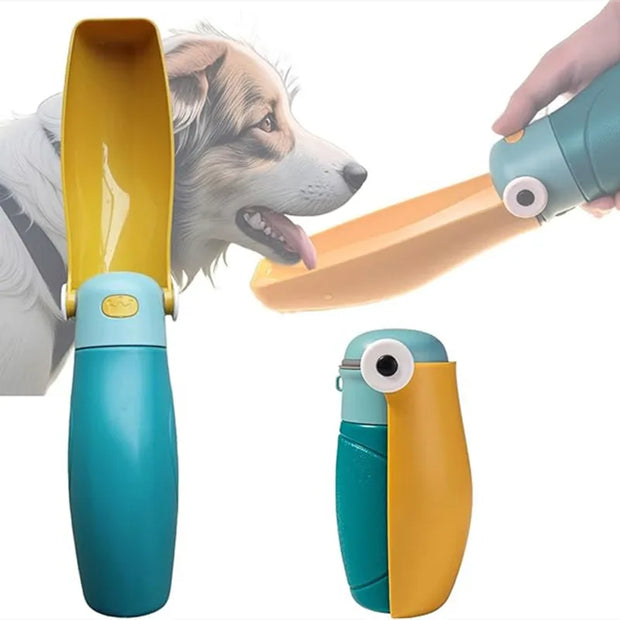 Borraccia per cani,Bottiglia d'acqua portatile per cani,Forniture da viaggio per gattini, cuccioli, Conigli,Gite essenziali per animali domestici - My Store Pet