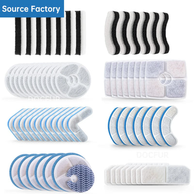 Fonte di filtro per fontana per gatti Fabbrica all'ingrosso Fontana professionale per animali domestici Accessori per filtri sostituiti Filtri per bevande per gatti - My Store Pet