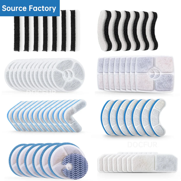 Fonte di filtro per fontana per gatti Fabbrica all'ingrosso Fontana professionale per animali domestici Accessori per filtri sostituiti Filtri per bevande per gatti - My Store Pet