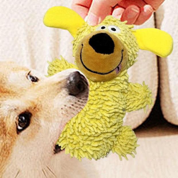 Giocattoli per cani Masticatori Giocattoli di peluche per cani da cartone animato Giochi da masticare per animali domestici Forniture per animali Bambola morbida per razze piccole, medie e grandi per interni ed esterni - My Store Pet