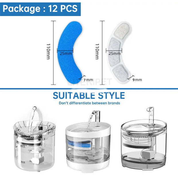 Accessori professionali per filtri per fontane per animali domestici all'ingrosso in fabbrica con sorgente filtrante per fontana per gatti - My Store Pet