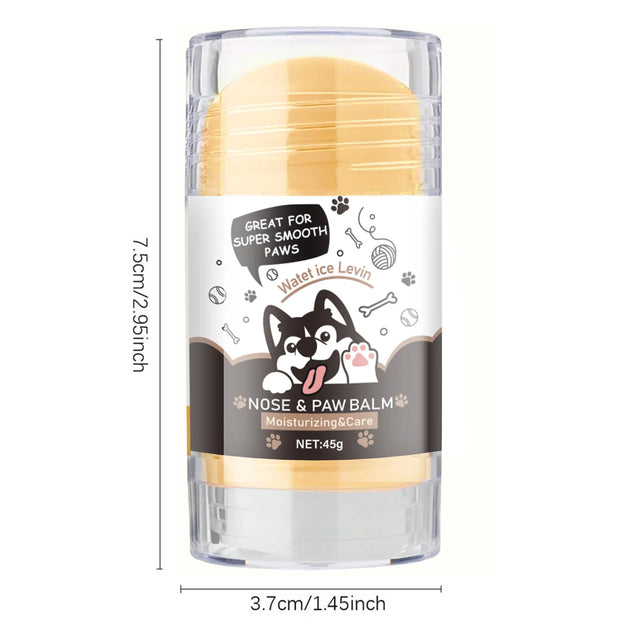 Balsamo per zampe di cane - Succhietto per focacce Lick Safe - Stimolazione idratante, lenitiva e nutriente - Prevenire crepe e ferite - Crema per piedi di cane cerata, olio, burro, estratto - My Store Pet