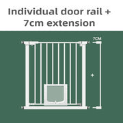 Recinzione per cani Porta portatile a 2 vie Recinzione per animali domestici Recinzione di isolamento per interni Prodotto multifunzionale per barriera per animali domestici di piccole e medie dimensioni - My Store Pet