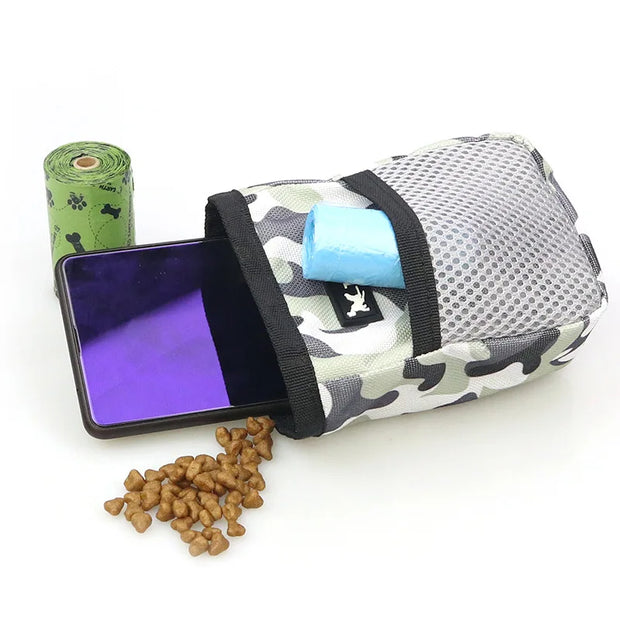 Borsa per snack per cani da addestramento portatile per esterni Forniture per animali domestici Forte resistenza all'usura Marsupio per prodotti per cuccioli di grande capacità Durevole - My Store Pet