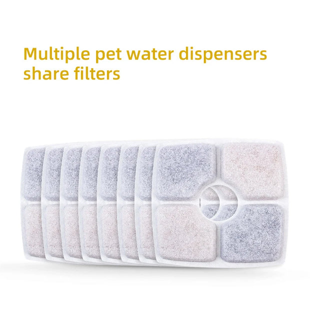 Fonte di filtro per fontana per gatti Fabbrica all'ingrosso Fontana professionale per animali domestici Accessori per filtri sostituiti Filtri per bevande per gatti - My Store Pet