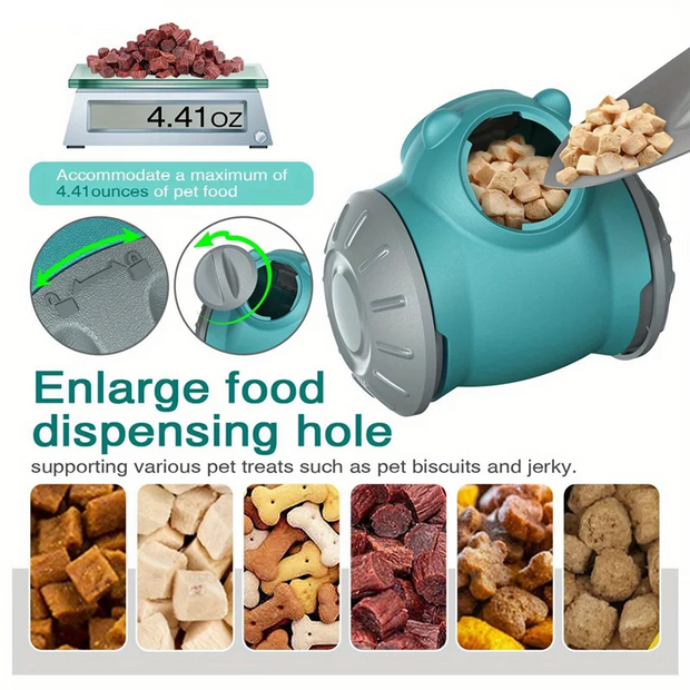Dispenser di cibo per animali domestici per cani e gatti Gioco interattivo Alimentatore per addestramento IQ Forniture per animali domestici Red-AT64 - My Store Pet