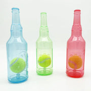 Giocattoli per cani da compagnia Giocattoli per animali domestici antistress potabili Bottiglia d'acqua in plastica Giocattoli croccanti con palla per interni ed esterni per gattini di gatto - My Store Pet