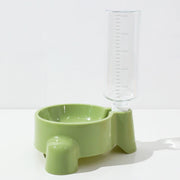 Bottiglia d'acqua per animali domestici Alimentazione automatica dell'acqua per una singola ciotola di acqua potabile Dispenser per ciotole per gatti per cuccioli Forniture per animali domestici - My Store Pet