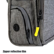 Borsa per cibo per cani per l'addestramento Dispenser per sacchetti di cacca integrato con cintura a doppia estremità con striscia riflettente - My Store Pet