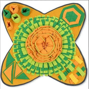 Cane Olfactory Tappeto Zerbino Sniffing Pad Puzzle per cani Ciotola per alimentazione lenta Dispenser di cibo Tappeto Naso Odore Formazione Lavabile Giocattoli per cani - My Store Pet
