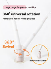 L'autirilità del giocattolo elettrico per gatti allevia la noia, stuzzicare automaticamente i gatti, assorbibile, può contenere una forte ventosa, asta lunga, gatto - My Store Pet