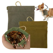 Borsa per snack per addestramento del cane Borsa per alimenti per cani da viaggio all'aperto Contenitore per dolcetti Borsa per dispenser di alimenti portatile Accessori durevoli per animali domestici - My Store Pet