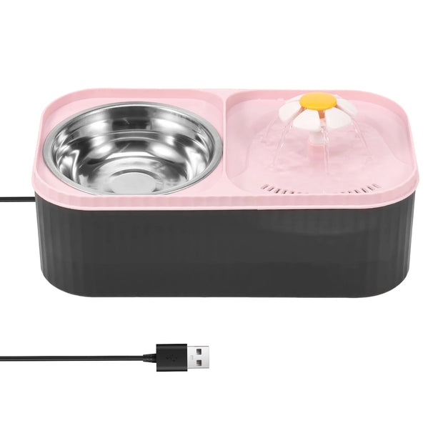 Fontana per animali domestici da 3 litri Fontana automatica per cibo per gatti Filtro Dispenser per bere animali domestici USB Muto elettrico per fontana con filtro intelligente per cani gatto - My Store Pet