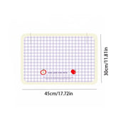 Tovaglietta anti-fuoriuscita per animali domestici in pelle PU resistente all'olio impermeabile per alimenti per cani antiscivolo pieghevole tappetino per l'alimentazione degli animali domestici potabile - My Store Pet