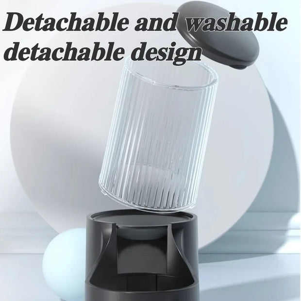 Distributore d'acqua per gatti Alimentatori e fontana a prova di umidità Design staccabile di grande capacità Accessori per gatti per gatti - My Store Pet