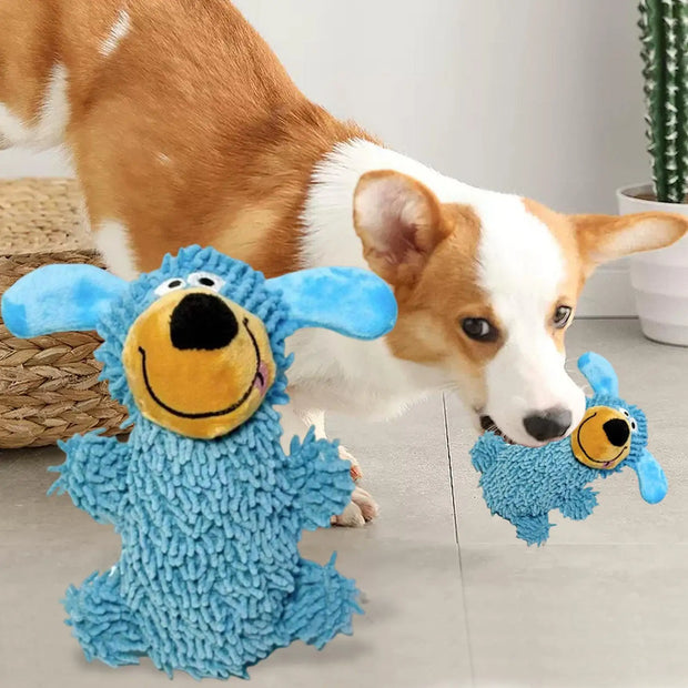 Giocattoli per cani Masticatori Giocattoli di peluche per cani da cartone animato Giochi da masticare per animali domestici Forniture per animali Bambola morbida per razze piccole, medie e grandi per interni ed esterni - My Store Pet