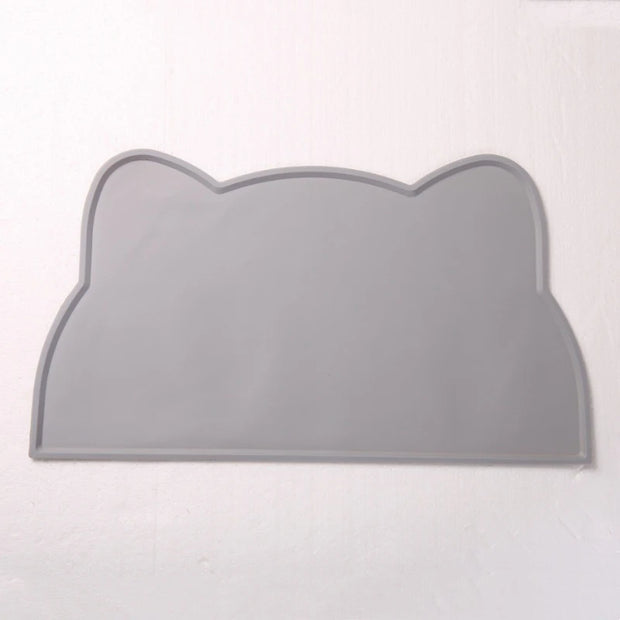 maveraCC55 Estera per gatti in silicone di grado alimentare Anti-sporco Facile da pulire Gatti Tappetini per cani Tappetino antiscivolo impermeabile a prova di perdite Prodotto per animali domestici - My Store Pet