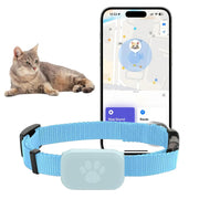 Gatto GPS Gatto Colla Protezione di sicurezza Batteria a lunga durata Pet Cat Locate Forniture per cuccioli di taglia media - My Store Pet