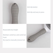 Spazzola per peli di cani da compagnia Pettine per gatti Spazzola per rimozione peli di animali domestici per cani Gatti Cuccioli Gattini Strumenti per toelettatura Accessori per cani Forniture per animali domestici - My Store Pet