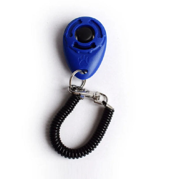 Clicker per addestramento del cane Pet Cat Dog Click Trainer Vari stili di aiuto Cinturino da polso regolabile Portachiavi con suono Repellente per cani Prodotto per animali domestici - My Store Pet