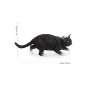 Modello simulato di gatto mucca Simpatico gattino per animali domestici Ornamento da tavolo Decorazione per gatti domestici - My Store Pet