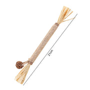 Giocattoli per gatti, Matatabi naturale, bastoncini per snack per gatti domestici, erba gatta per pulire i denti, resistente ai morsi, bastoncino per digrignare i denti, forniture per animali domestici - My Store Pet
