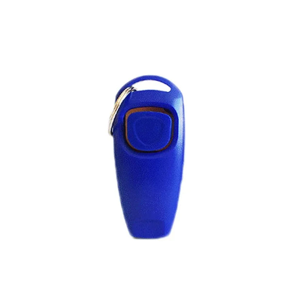1 Pz Pet Dog Fischio E Clicker Pet Multifunzionale 2-in-1 Clicker Cucciolo Smettere di Abbaiare Aiuto Alla Formazione Clicker Trainer Portatile - My Store Pet