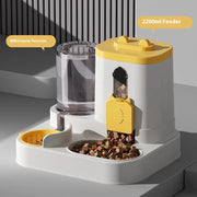 Alimentatore automatico per cani e distributore d'acqua Set mangiatoia e annaffiatoio per alimenti a gravità con ciotola per alimenti per animali Prodotti universali per animali domestici - My Store Pet