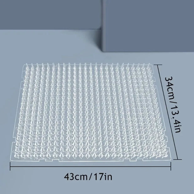 Tappetino da addestramento per animali domestici con punte punte anti-scavo Tappetino deterrente per arrampicata per gatti Cani Protezione regolabile per interni ed esterni - My Store Pet