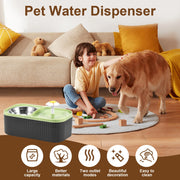 Fontana per animali domestici da 3 litri Fontana automatica per cibo per gatti Filtro Dispenser per bere animali domestici USB Muto elettrico per fontana con filtro intelligente per cani gatto - My Store Pet