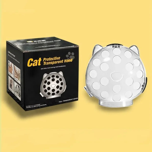 Copritesta per gatti portatile trasparente prevenire mordere e graffiare borsa da viaggio per gatti di sicurezza traspirante gatti prodotti per animali domestici - My Store Pet